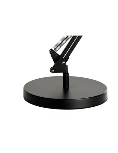Lampada da tavolo Swingo Led 10W Nero con base e morsetto Unilux 400093838 UNILUX LAMPADE DA TAVOLO