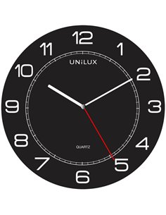 Orologio da parete Ø57,5cm Mega Unilux 400094568 UNILUX OROLOGI-BAROMETRI DA SCRIVANIA E DA PARETE