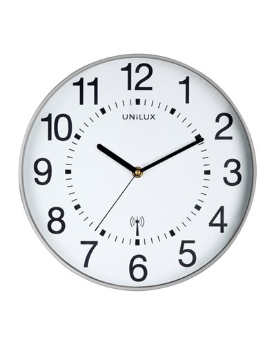 Orologio da parete Ø30cm Wave Unilux 400094562 UNILUX OROLOGI-BAROMETRI DA SCRIVANIA E DA PARETE