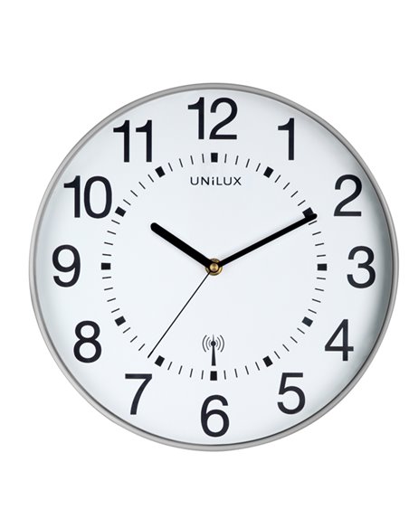 Orologio da parete Ø30cm Wave Unilux 400094562 UNILUX OROLOGI-BAROMETRI DA SCRIVANIA E DA PARETE