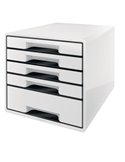 Cassettiera drawer Cabinet CUBE 5 bianco Leitz 52531001