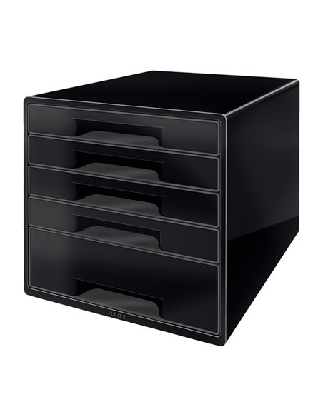 Cassettiera drawer Cabinet CUBE 5 nero Leitz 52531095 LEITZ CASSETTIERE DA SCRIVANIA