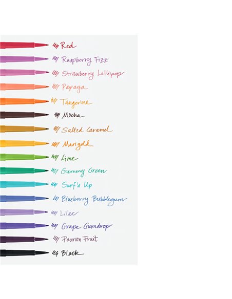 Astuccio 16 colori Candy Pop Pennarello Flair Nylon Papermate 2061395 PAPERMATE PUNTA FELTRO