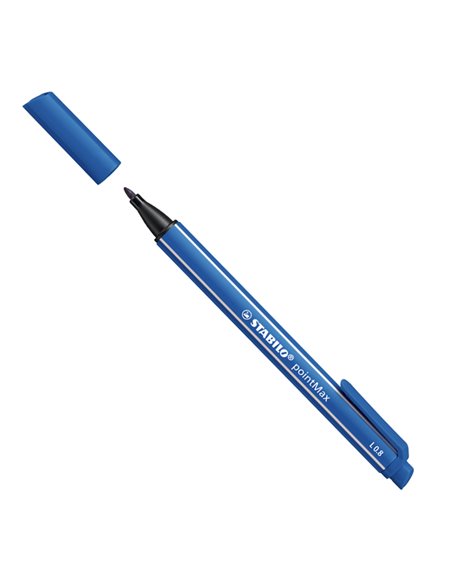 Pennarello Point Max punta 0,8mm blu Stabilo 488/32 STABILO PUNTA FELTRO