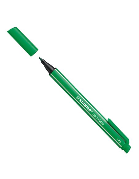 Pennarello Point Max punta 0,8mm verde Stabilo 488/36 STABILO PUNTA FELTRO