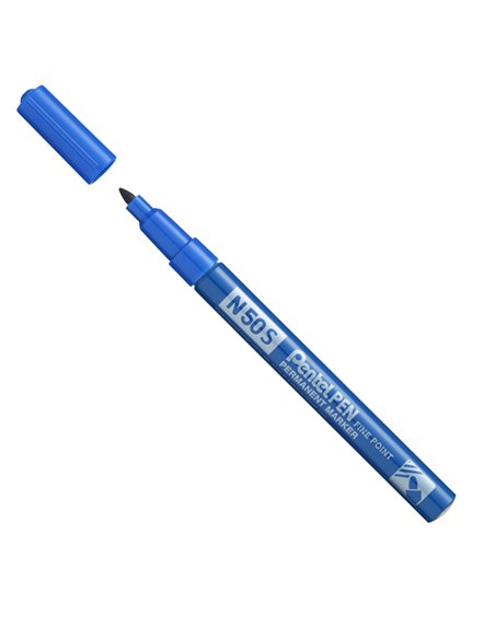 Marcatore N50 slim blu punta tonda 3,18mm Pentel N50S-C PENTEL PERMANENTI