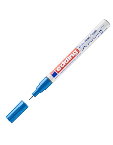 Marcatore EDDING 780 punta extra fine vernice blu 4-780-9-003 EDDING A VERNICE