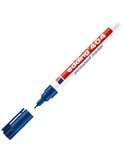 Marcatore permanente extra-fine Edding 404 punta 0,75mm blu 4-404003
