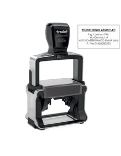 Timbro Professional 5206 56x33mm 8righe personaliz autoinch. TRODAT 119722 TRODAT TIMBRI AUTOINCHIOSTRANTI