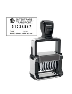 Timbro Professional 4.0 55510/PL NUMERATORE 10 colonne 5mm autoinch. TRODAT 120205 TRODAT DATARI-NUMERATORI-POLINOMI