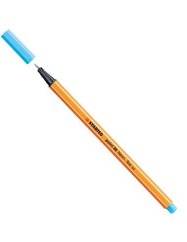 Pennarello Point 88 azzurro neon 88/031 Stabilo 88/031