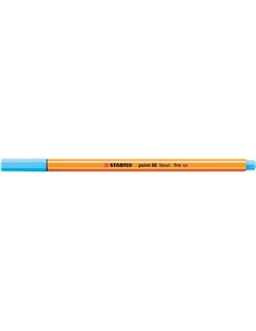 Pennarello Point 88 azzurro neon 88/031 Stabilo 88/031 2