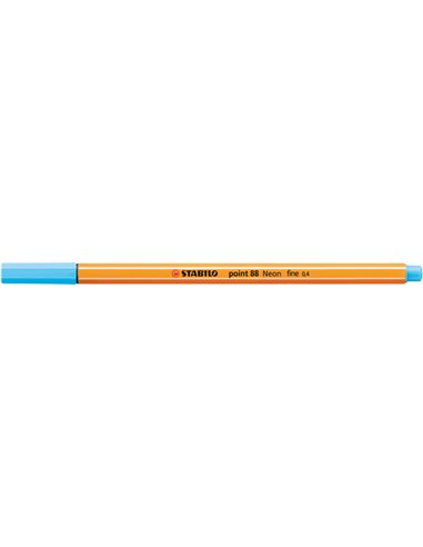 Pennarello Point 88 azzurro neon 88/031 Stabilo 88/031