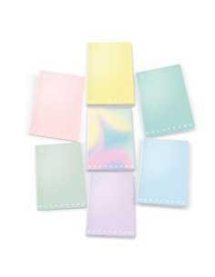 Maxiquaderno A4 80gr 40+2fg 4mm linea Pastel Monocromo Pigna 02298904M