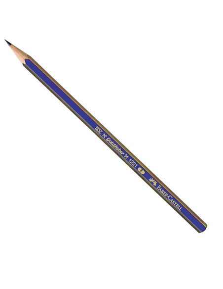 MATITA GRAFITE GOLDFABER 1221 ESAGONALE FABER CASTELL F 112510