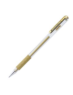 Roller Gel Hybrid Grip 0,8mm oro Pentel K118-X PENTEL ORO-ARGENTO-GLITTER
