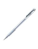 Roller Gel Hybrid Grip 0,8mm Metallic K118 argento Pentel K118-Z