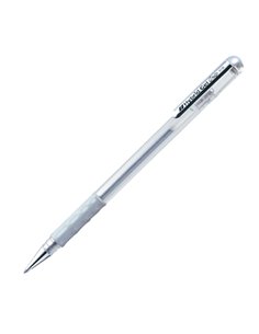 Roller Gel Hybrid Grip 0,8mm Metallic K118 argento Pentel K118-Z