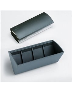 Porta marcatori magnetico con cancellino Legamaster 7-122500 LEGAMASTER CANCELLINI E KIT PER LAVAGNE