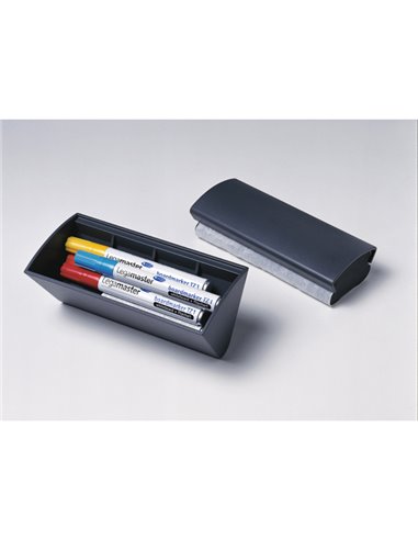 Porta marcatori magnetico con cancellino Legamaster 7-122500 LEGAMASTER CANCELLINI E KIT PER LAVAGNE