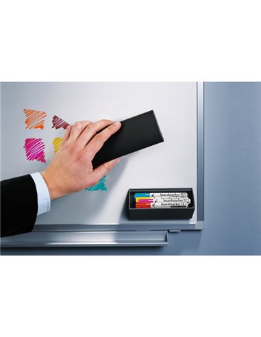 Porta marcatori magnetico con cancellino Legamaster 7-122500 LEGAMASTER CANCELLINI E KIT PER LAVAGNE