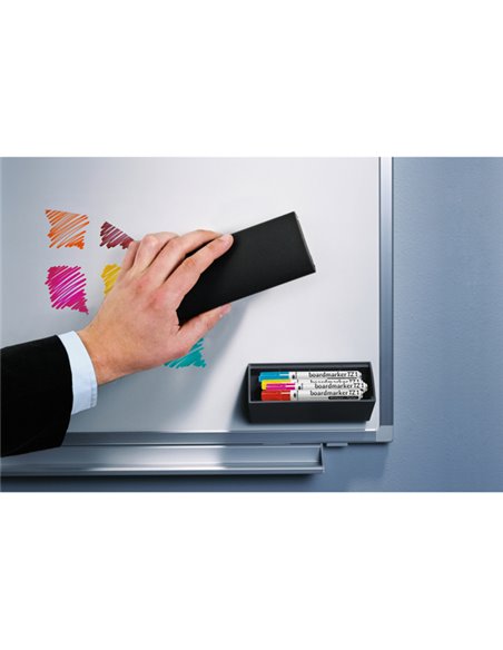 Porta marcatori magnetico con cancellino Legamaster 7-122500 LEGAMASTER CANCELLINI E KIT PER LAVAGNE