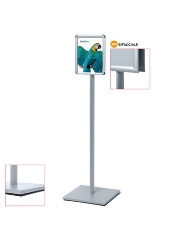 Display Catching Pole Standard A3 Bifacciale CAPOA3R25D Showdown CORNICI AUTOPORTANTI
