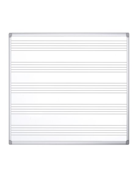 Lavagna magnetica con pentagramma 120x120cm Maya Musica Bi-Office CR1791170