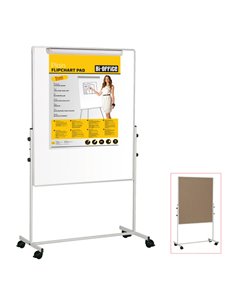 Lavagna Duo a doppia superficie (LxA) 150x120cm Bi-Office EA1248075 BI-OFFICE LAVAGNE COMBINATE