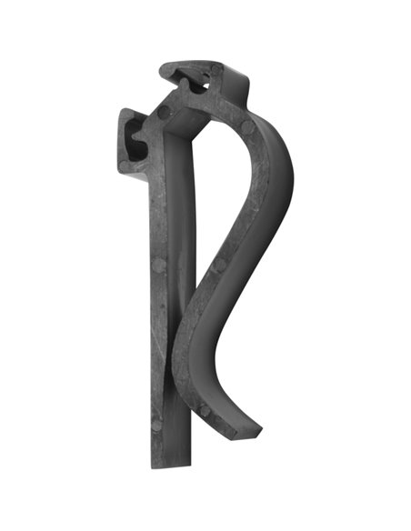 Set 6 supporti Clip per Tag Securit TAG-HLD-CP SECURIT LAVAGNE NERE