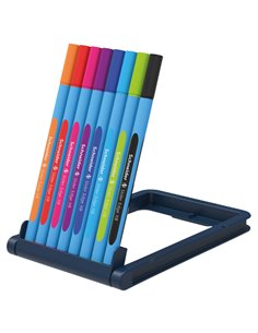 Astuccio 8 penne a sfera SLIDER EDGE XB 8 colori ass. Schneider P152279 SCHNEIDER CON CAPPUCCIO 2