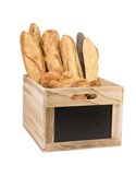 Scatola Porta MenU' con lavagna 21x35x28,3cm Securit CR-CB