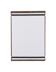 Porta MenU' Tablet in legno con elastici 32x22cm Securit MC-WALA4-RB 2
