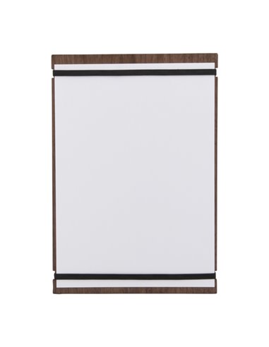 Porta MenU' Tablet in legno con elastici 32x22cm Securit MC-WALA4-RB