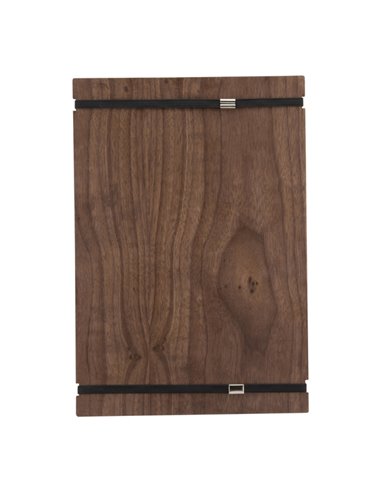 Porta MenU' Tablet in legno con elastici 32x22cm Securit MC-WALA4-RB