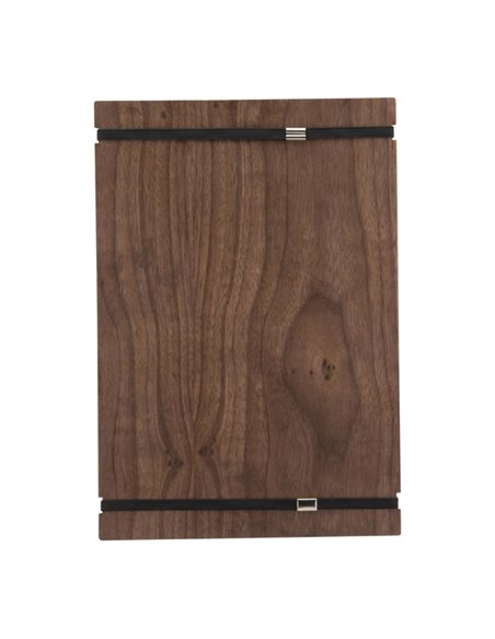 Porta MenU' Tablet in legno con elastici 32x22cm Securit MC-WALA4-RB