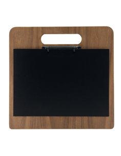 Porta menU' Chopping Board in legno con anelli 32,7x30cm Securit MC-WALA4-CH