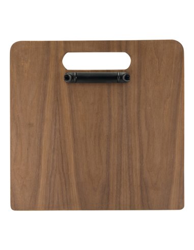 Porta menU' Chopping Board in legno con anelli 32,7x30cm Securit MC-WALA4-CH