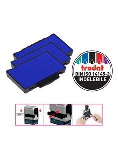 Blister da 3 tamponi 6/53 blu Trodat 1525