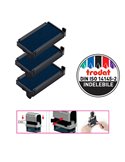 Blister da 3 tamponi 6/4911 blu Trodat 1491