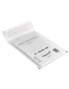 Conf.100 Buste imbottite Bianche D 18x26cm Andata-Ritorno Mail Lite® Round Trip 100935833