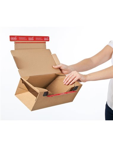 Scatola Return Box 28,2x19,1x9cm (S) CP069 Colompac CO069.02.020 COLOMPAC SCATOLE E TUBI PER SPEDIZIONE