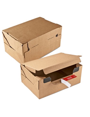 Scatola Return Box 38,4x29x19cm (XL) CP069 Colompac CO069.08.020 COLOMPAC SCATOLE E TUBI PER SPEDIZIONE