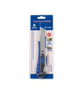 Cutter Dual System SX-6600 Lama larga 18mm Artiglio 4320B ITERNET CUTTER DA LAVORO