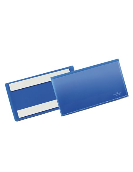 50 buste identificazione con bande adesive 150x67mm 1762 Durable 1762-07 DURABLE BUSTE PER IDENTIFICAZIONE E LEGGII