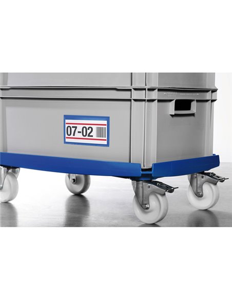 50 buste identificazione con bande adesive 150x67mm 1762 Durable 1762-07 DURABLE BUSTE PER IDENTIFICAZIONE E LEGGII