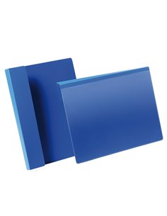 50 buste identificazione con aletta 210x297mm (A4-oriz) 1723 Blu Durable 1723-07 DURABLE BUSTE PER IDENTIFICAZIONE E LEGGII