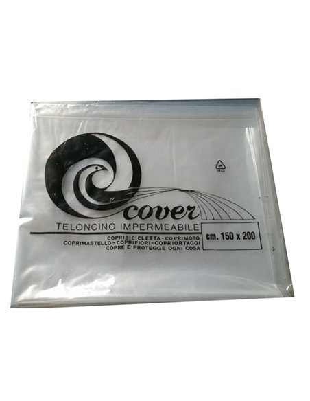 Telo copritutto in politene 150x200cm CB078 GANDOLFI BOLLE E RIEMPITIVI