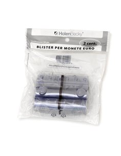Blister 20 Portamonete in PVC 2cent grigio 8001/20 HolenBecky PORTAVALORI-CASSEFORTI