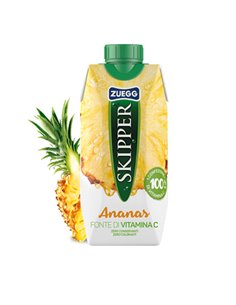 Succo Skipper gusto ANANAS BRICK 330ml Zuegg ZUFAN Zuegg BEVANDE
